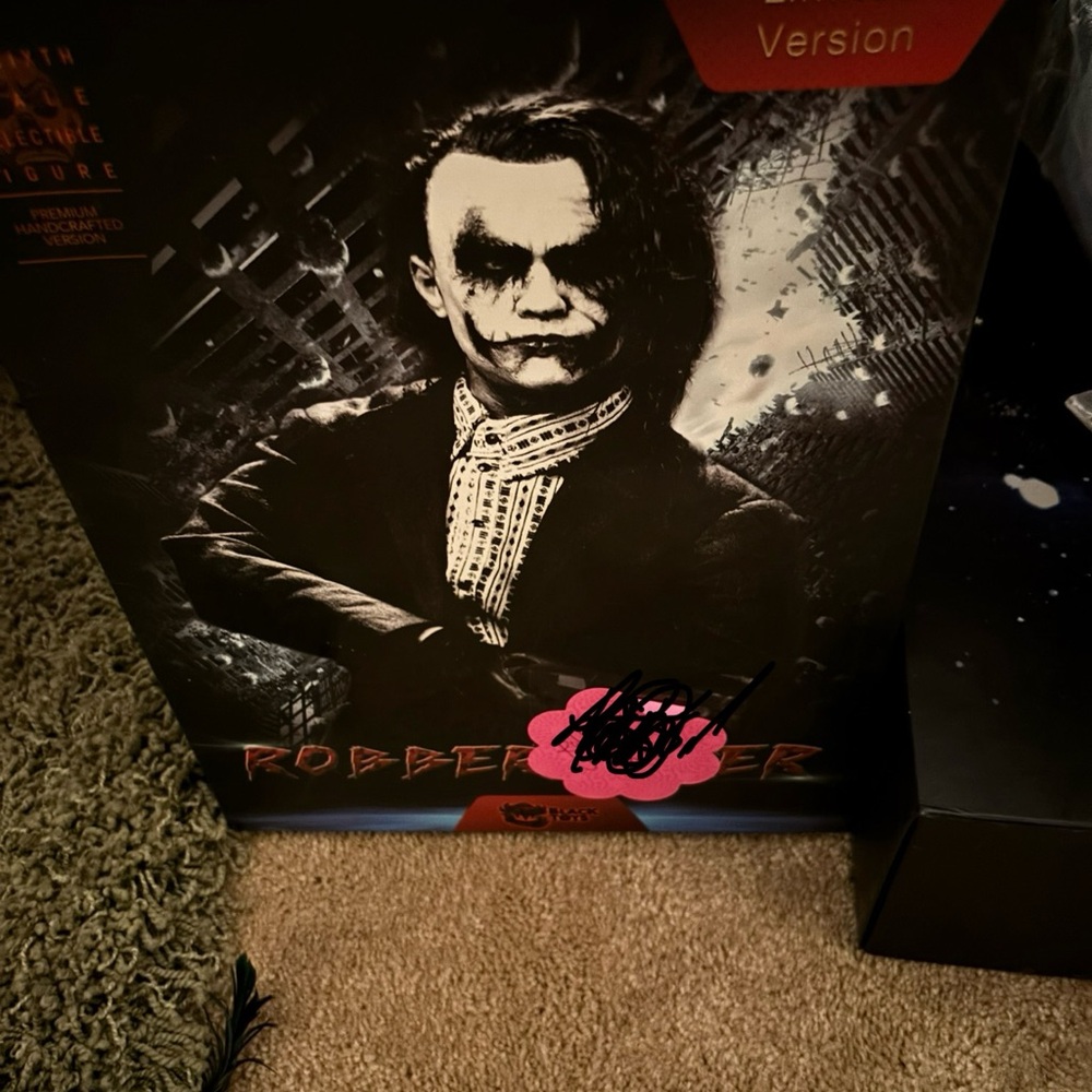 Joker Collectible Figure - Black and White